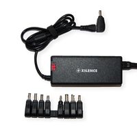 Xilence Universal Notebook Charger, XM012, 11 Adapters, LED Display, 120W