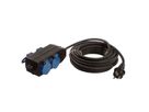 BACHMANN distribution socket 4x CEE7/3 10m, IP44