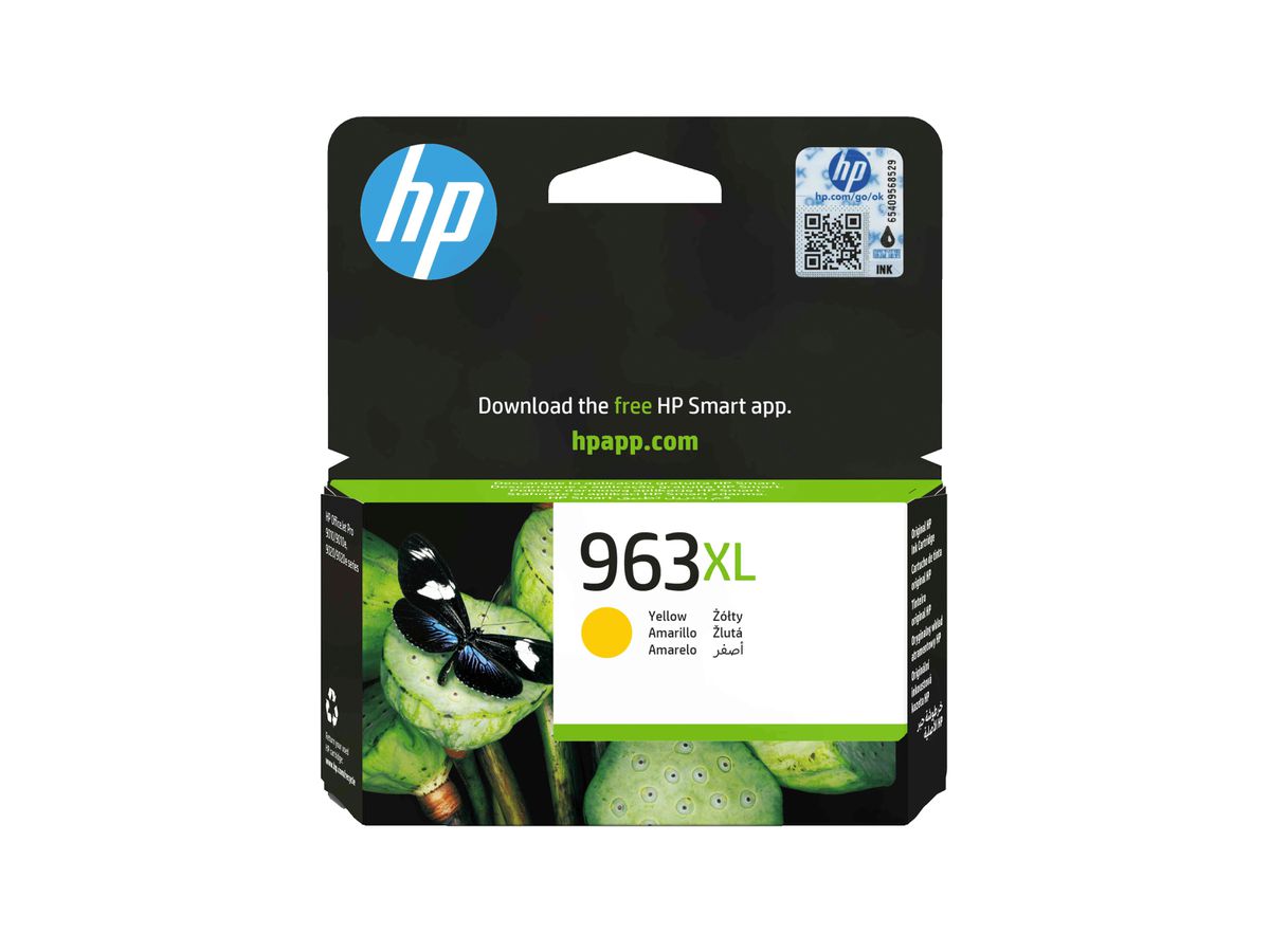 HP 963XL originele high-capacity gele inktcartridge