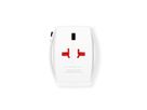 Skross MUV USB AC65PD World Travel Adapter with USB C Cable, worldwide