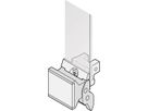 SCHROFF Extractor Handle Trapezoid Form, Type 2, RAL 7035, Without Alignment Pin