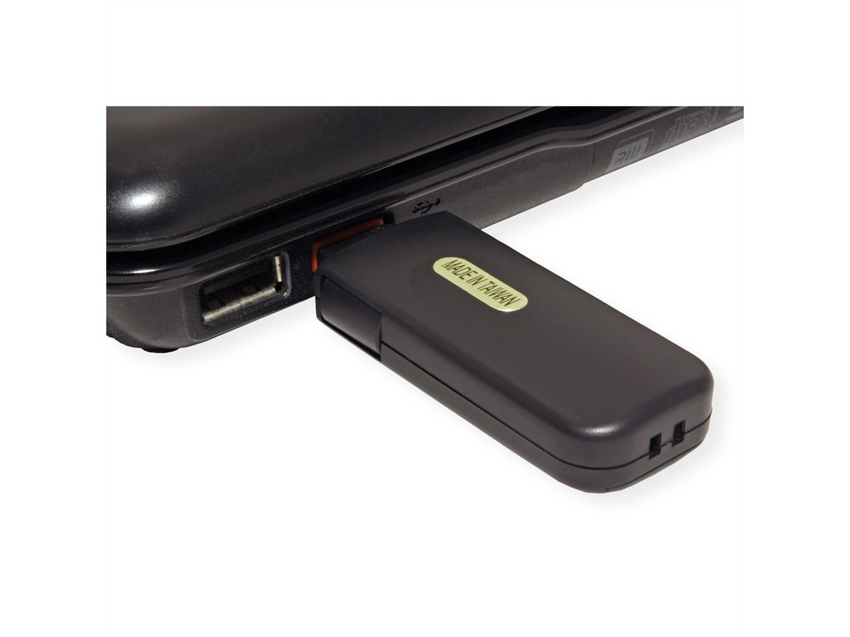 ROLINE USB Type A Port Blocker, 4x slot en 1x sleutel