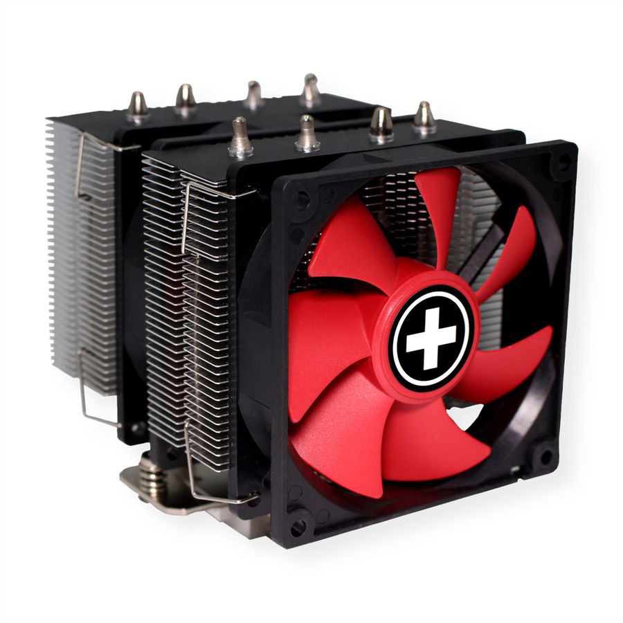 Xilence M504D AMD and Intel CPU Cooler, 2x 92mm PWM fans, 180W TDP