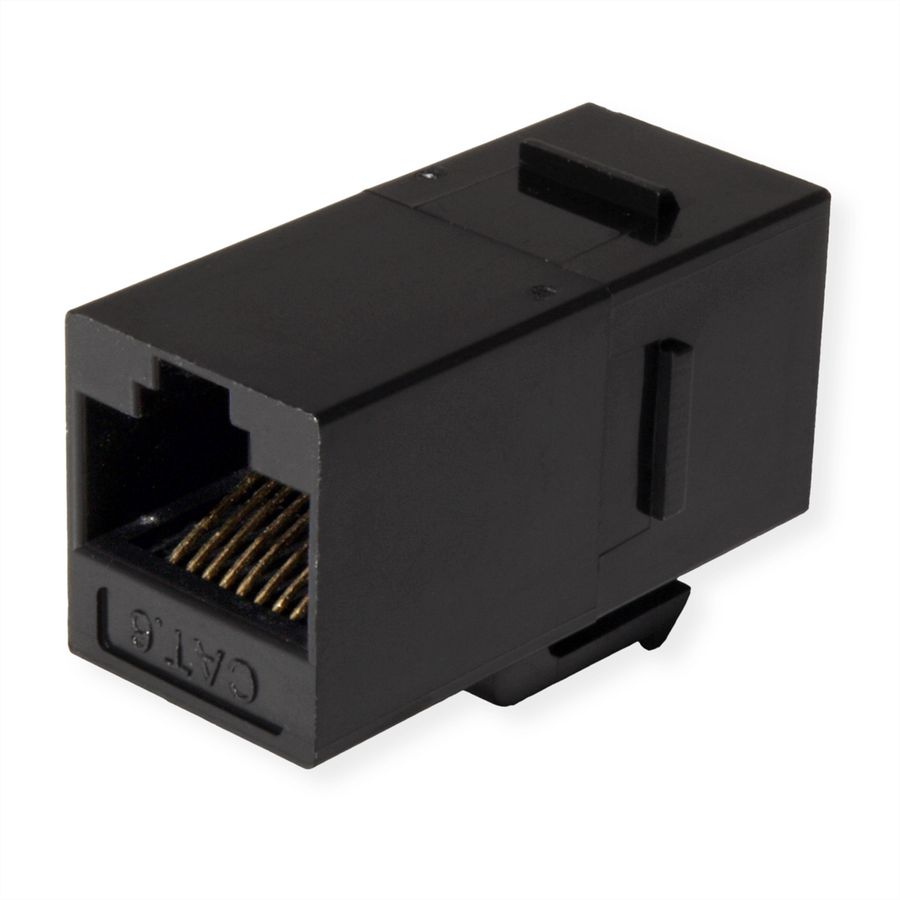 VALUE RJ-45 koppelstuk, Keystone, niet-afgeschermd, Cat.6 (Class E)