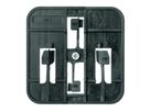 TELEGÄRTNER Hutschienen-Adapter für Aufputzrahmen-Set