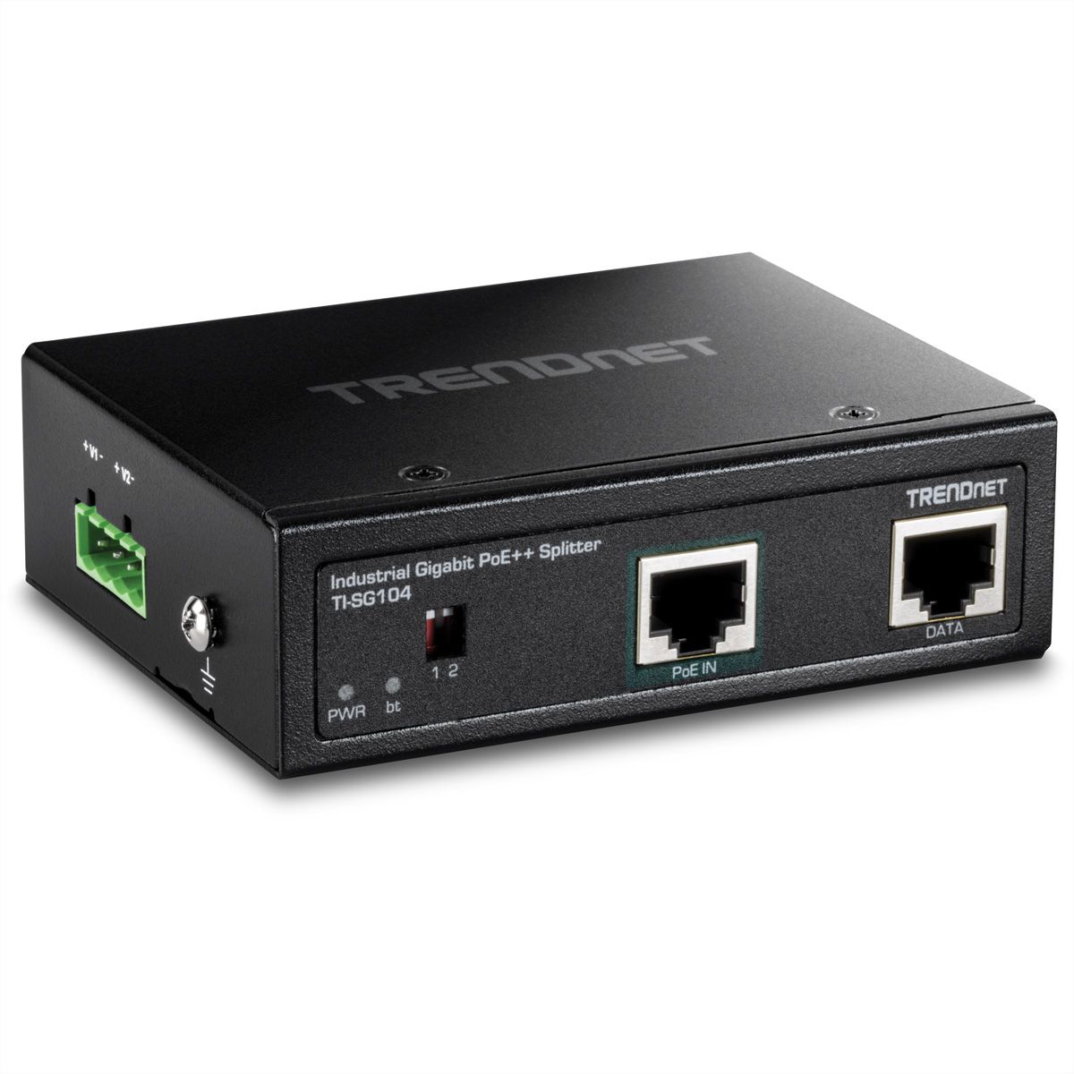 TRENDnet TI-SG104 industriële Gigabit UPoE splitter