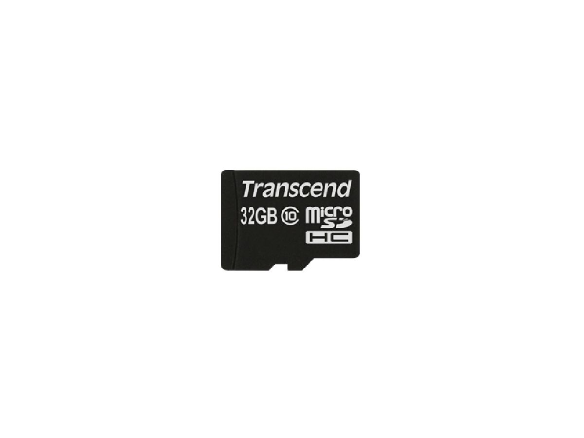 Transcend MicroSDHC 32GB 32GB MicroSDHC Klasse 10 flashgeheugen