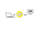 VALUE HDMI 10K Ultra High Speed Cable, M/M, zwart, 1 m