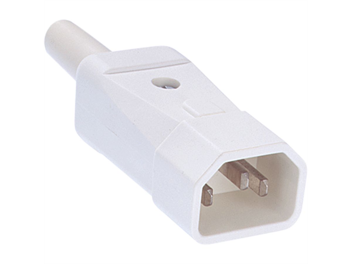 BACHMANN Koude apparaten stekker C14 TypE 749 70°C