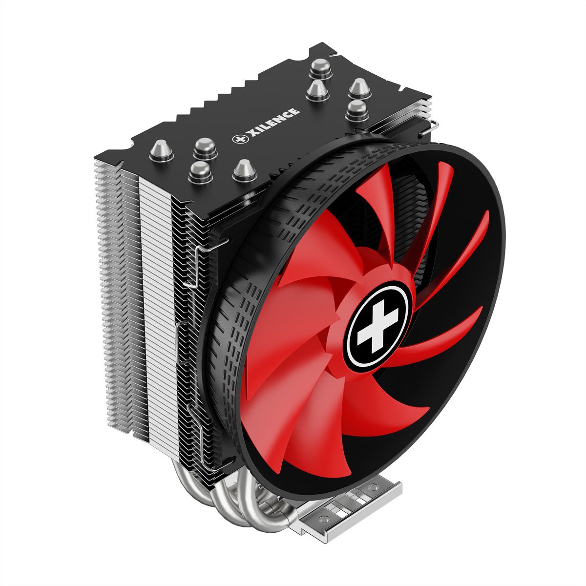 XILENCE XC049 CPU-Kühler, 120mm PWM FDB Lüfter, 200W TDP