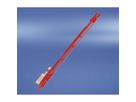 SCHROFF MTCA Guide Rail, Red, Bottom, for AMC Modules, 10 pieces