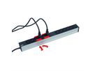 BACHMANN PDU borgclips, voor C13 aansluitingen, rood