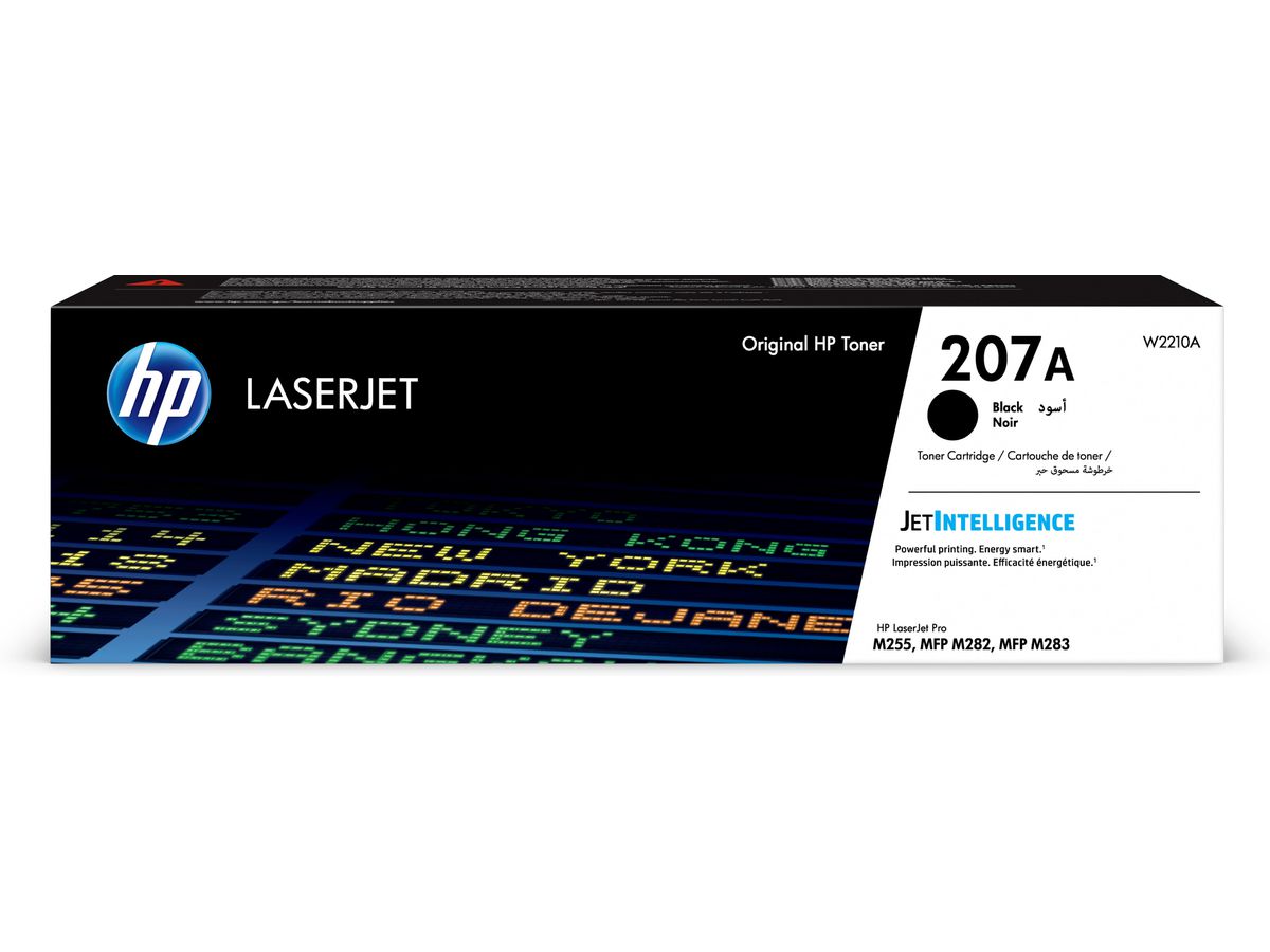 HP 207A originele zwarte LaserJet tonercartridge