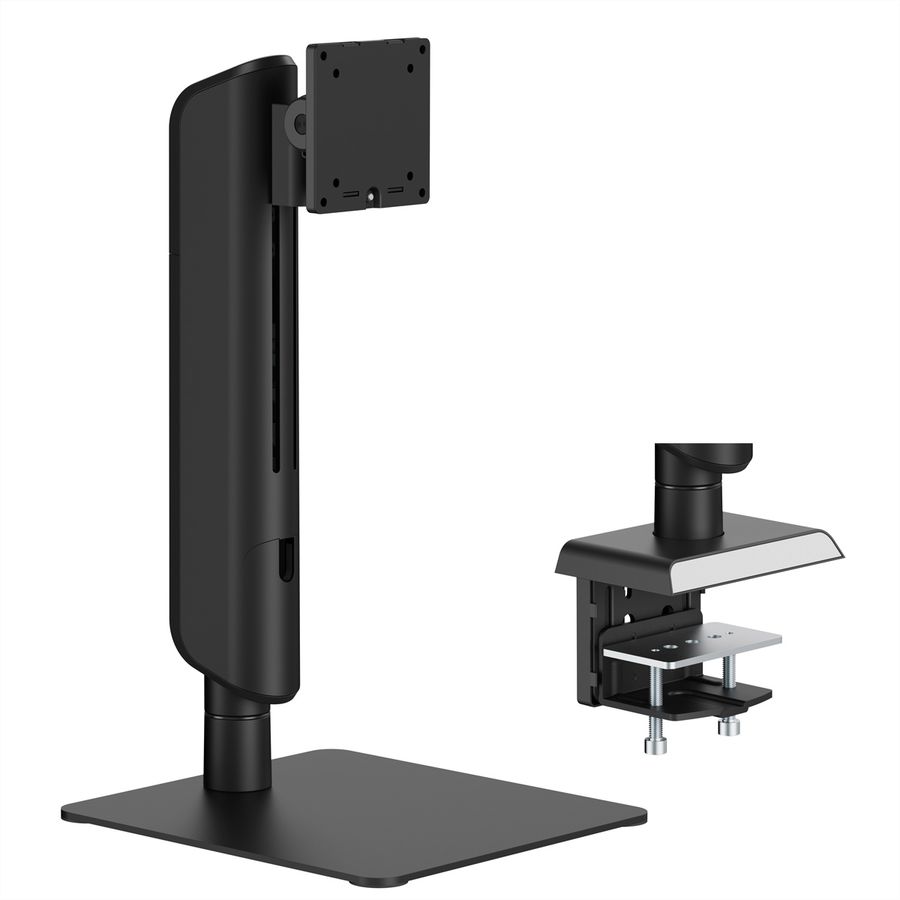 VALUE LCD-arm voor zware objecten, vrijstaand, in hoogte verstelbaar , 17–49 inch, max. 18 kg, zwart