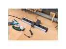 BACHMANN stekkerdoos 6x geaard contact, 19-inch rack-compatibel, 2 m