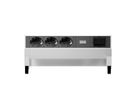 BACHMANN DESK2 3x geaard stopcontact GST18 Inox