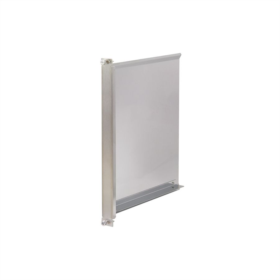SCHROFF AdvancedTCA luchtdeflector 280 mm, met luchtklep, Al profiel, 8 HE, 6 PK
