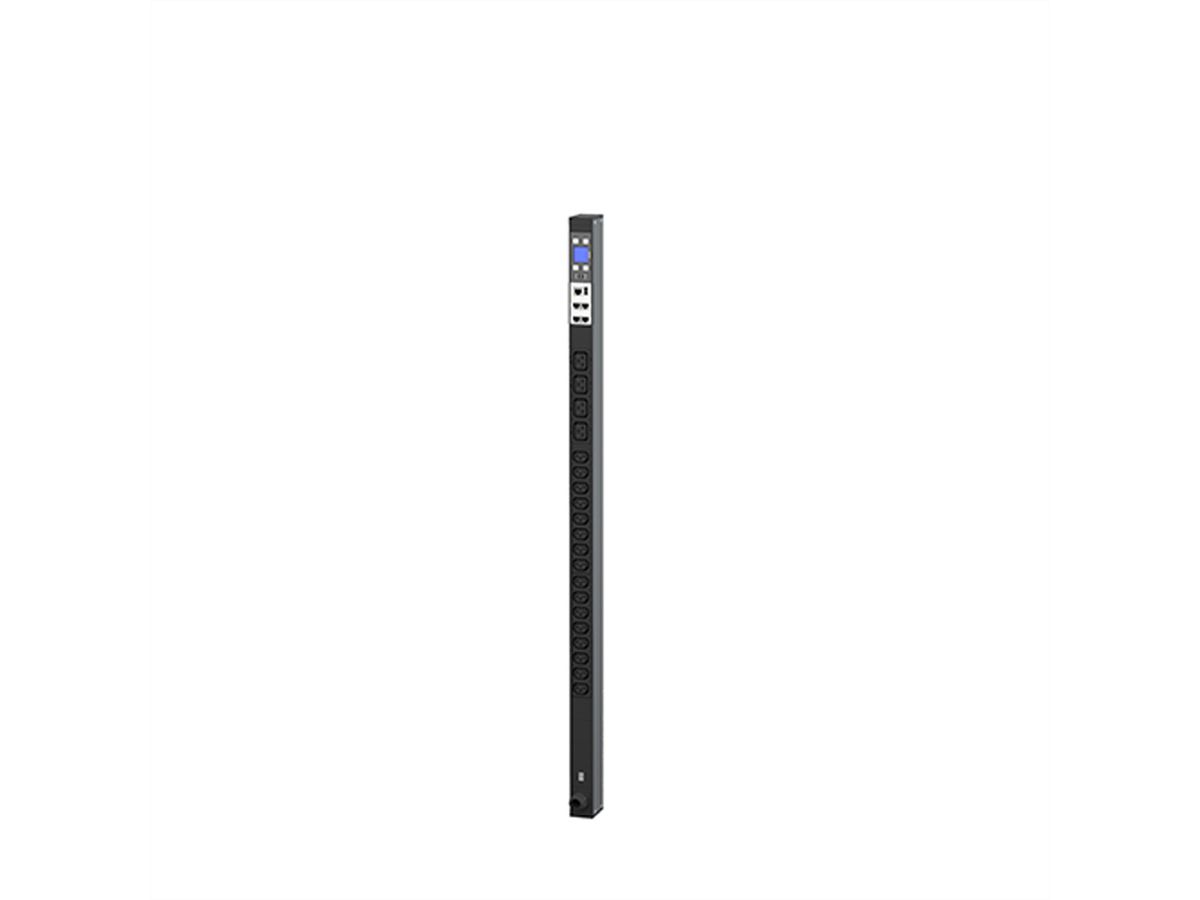 BACHMANN BN3000 16xC13 4xC19, Measurement p.Ph.3m H05VV-F 3G2,5 CEE 16A Lan