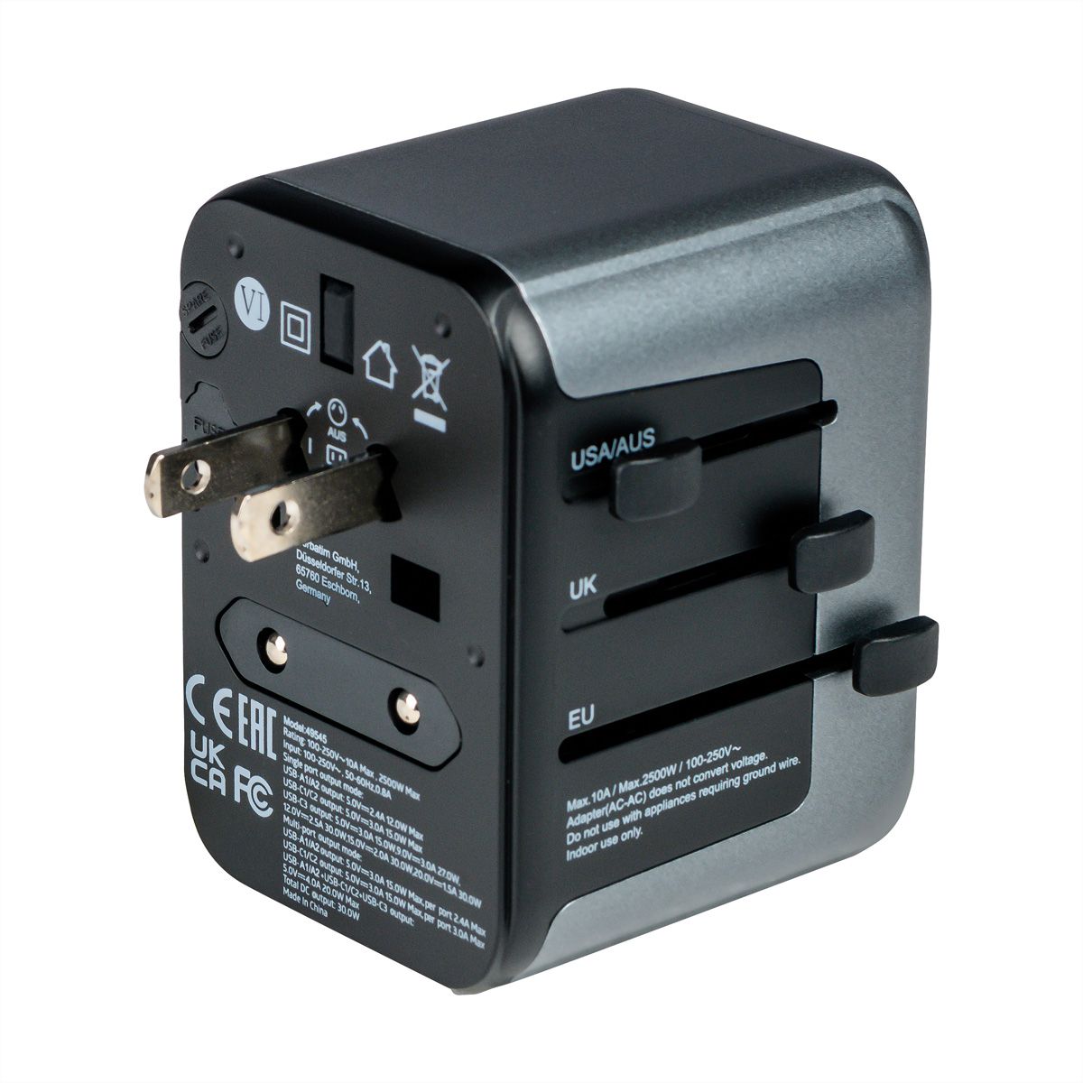 VERBATIM Universal Traveladapter UTA-03, weltweit