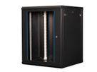 VALUE 19-Zoll Wandgehäuse 15HE, 600x600mm schwarz, Bausatz