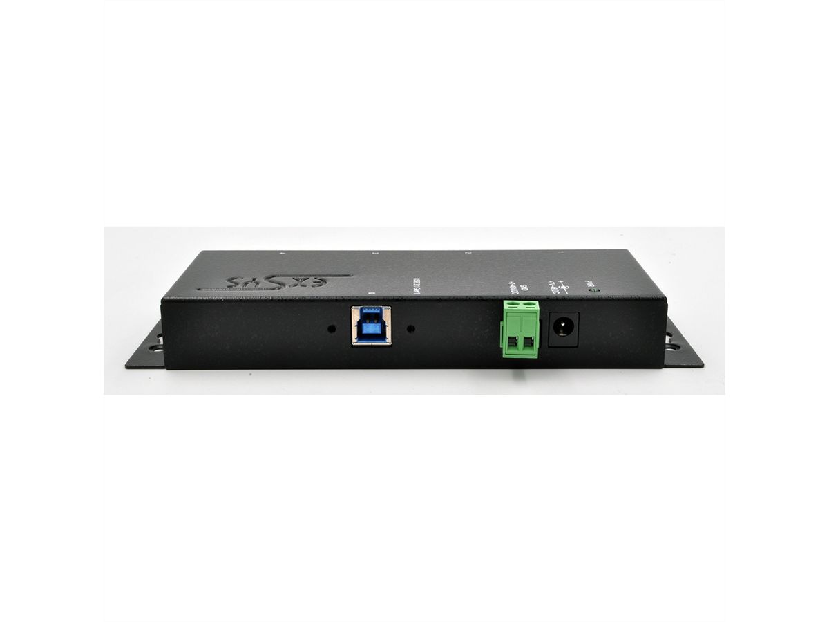 EXSYS EX-1183HMVS-2 4-poorts USB 3.2 Gen1 metalen HUB met 15KV ESD-overspanningsbeveiliging