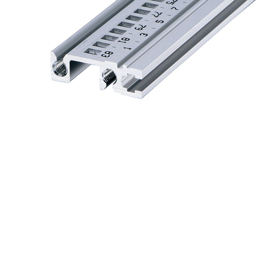 SCHROFF horizontale rail achter type H-ST, zwaar, standaard, 84 pk