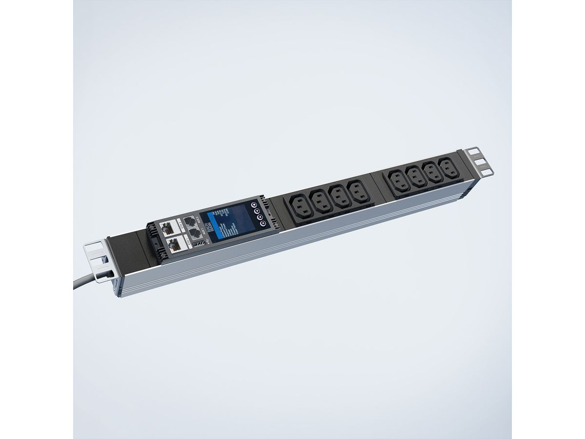 BACHMANN BN ESSENTIAL Metered 19" 8xC13, L=2,0m CEE7/7