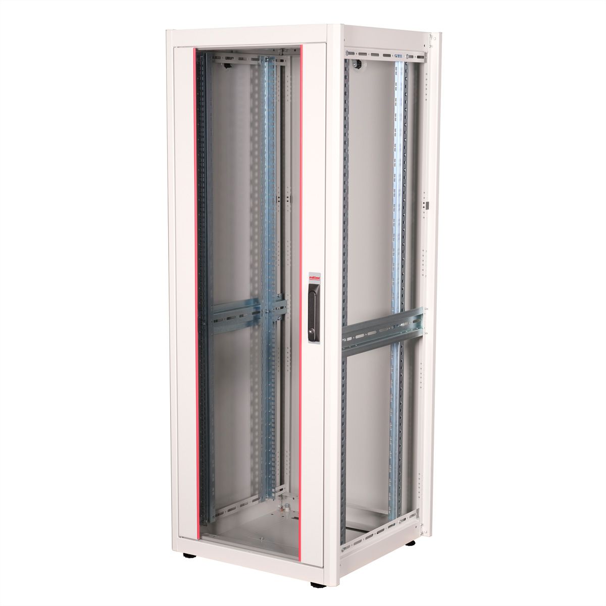 ROLINE 19-inch netwerkkast Basic 32 U, 600x600 BxD Glazen deur grijs