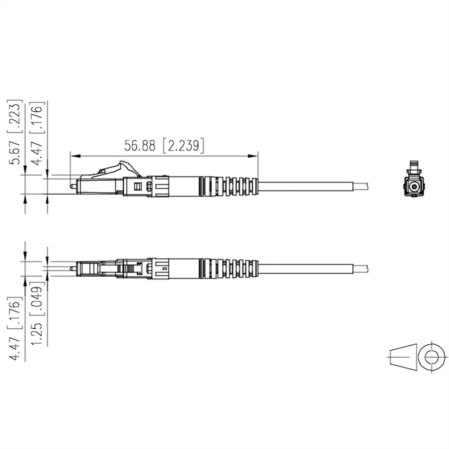 ROLINE Keystone glasvezeladapter SC/SC Simplex, Single mode, OS2