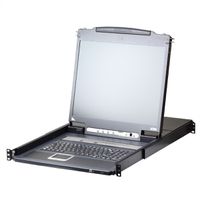 ATEN CL5716iM LCD KVM Switch Over IP, USB-PS/2,VGA, 16-poorts, CH-Layout