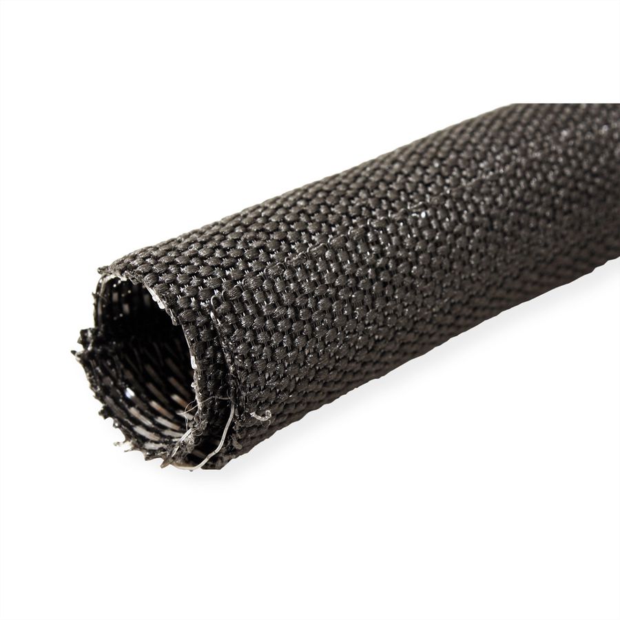 VALUE stoffen slang SNAP voor kabelbundeling, zwart, 2,5 m