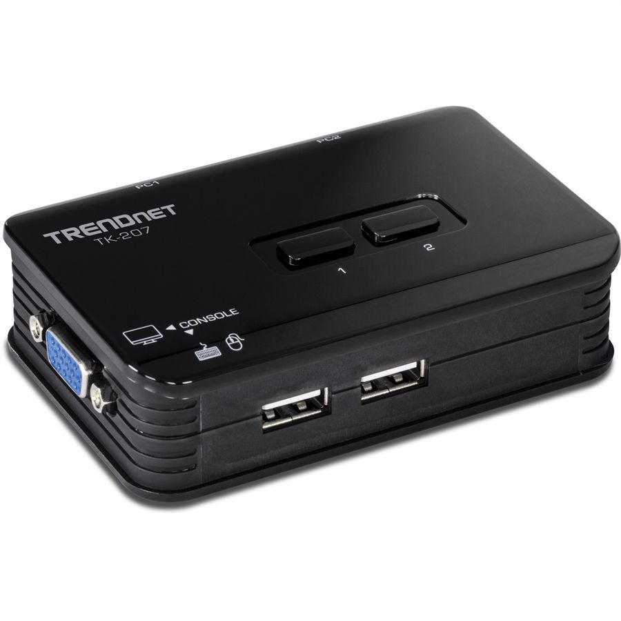 TRENDnet 2-Port USB KVM Switch