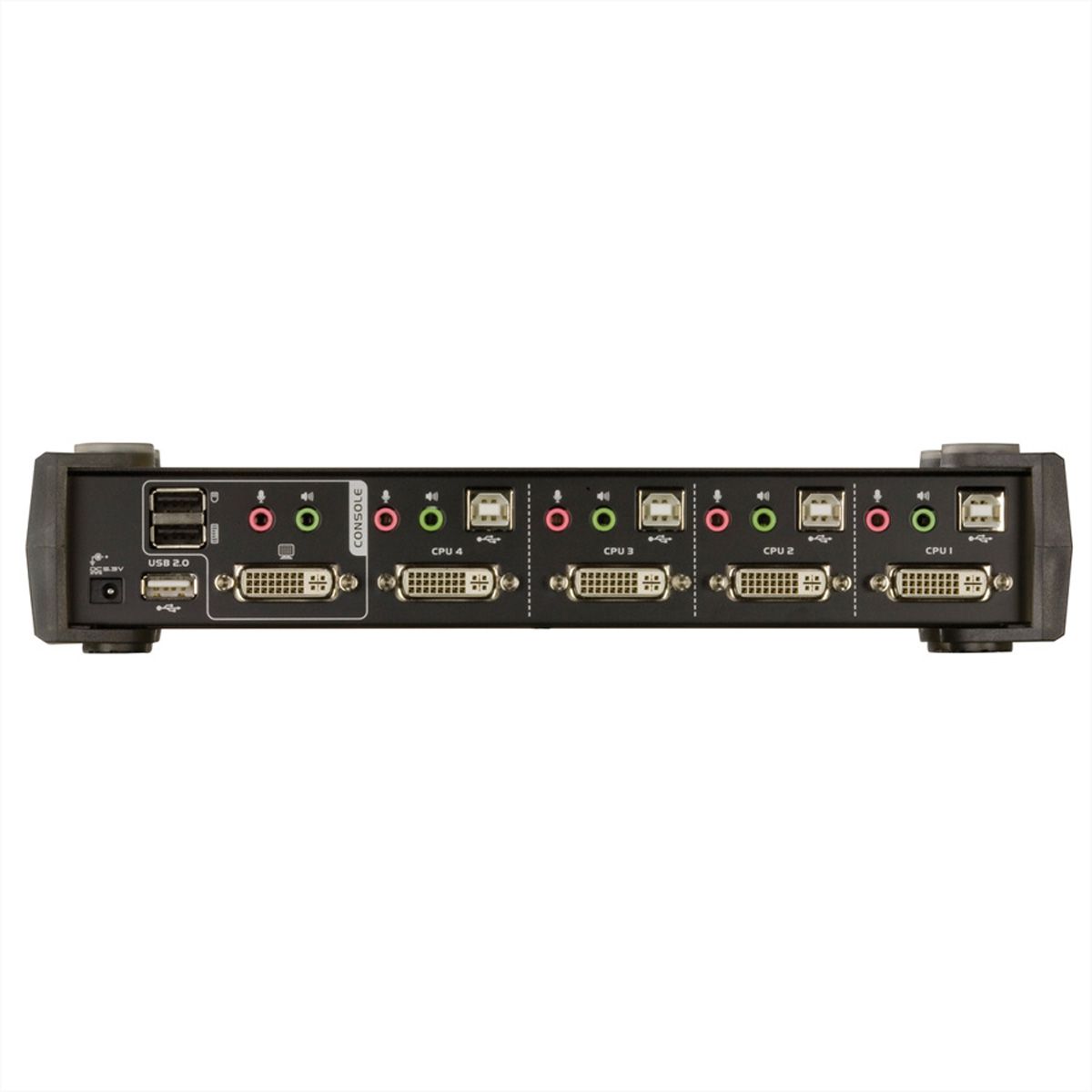 ATEN CS1764A KVM Switch DVI, USB, Audio, USB Hub, 4-Poorts