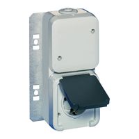 SCHROFF Distribution Box With Schuko/UTE Sockets