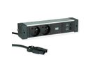 BACHMANN BUREAU 2xUTE 1xUSB A&C 22W 2,0m GST18