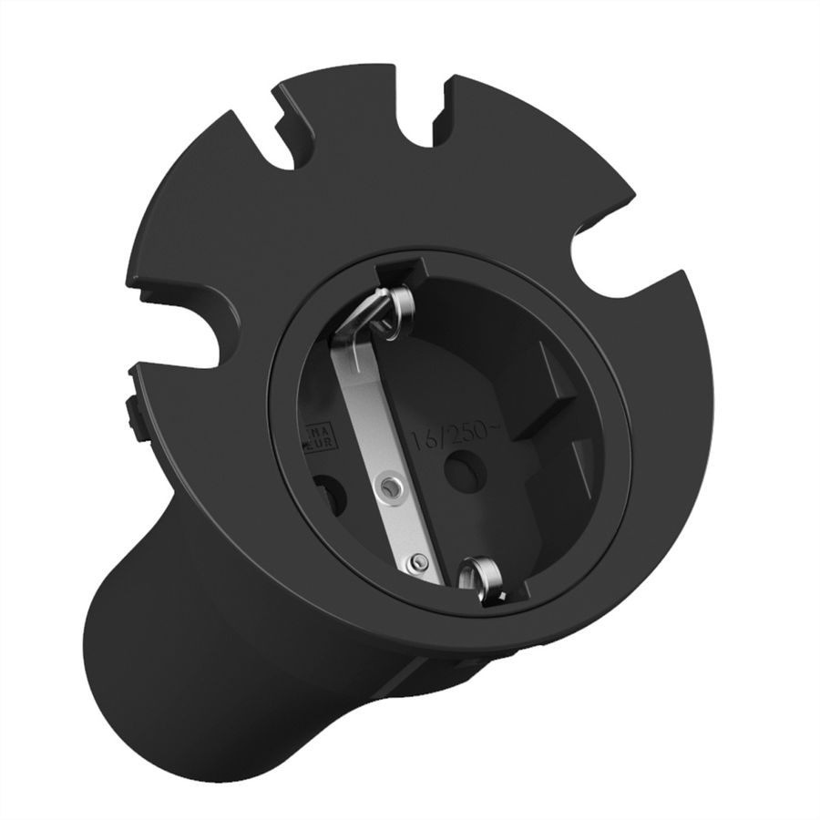 BACHMANN LOOP IN cable gland, black