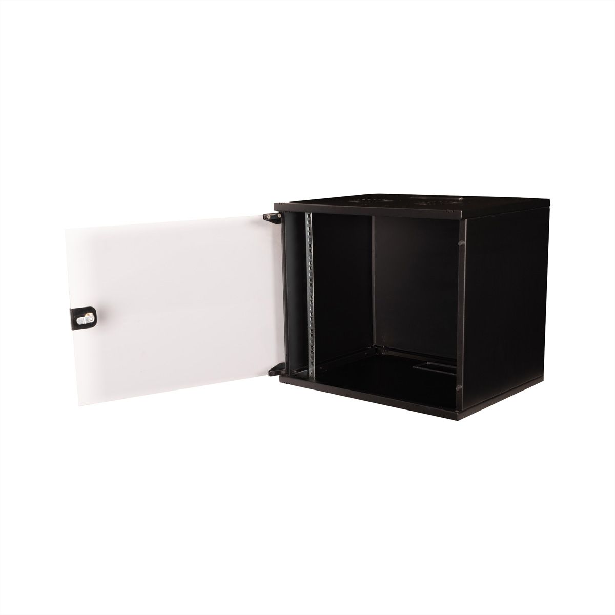 ROLINE 19-inch wandbehuizing Basic 9 U , 540x400 BxD Bouwpakket zwart