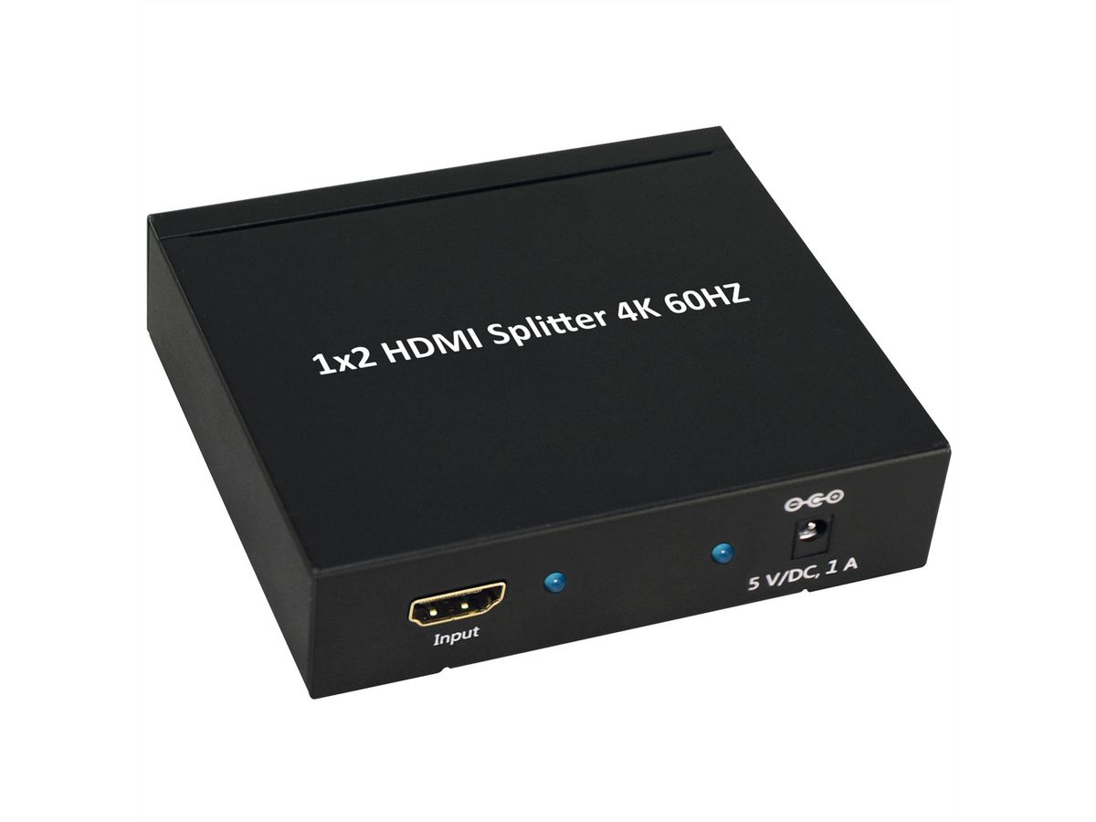 VALUE HDMI Splitter, 4K, 2-way