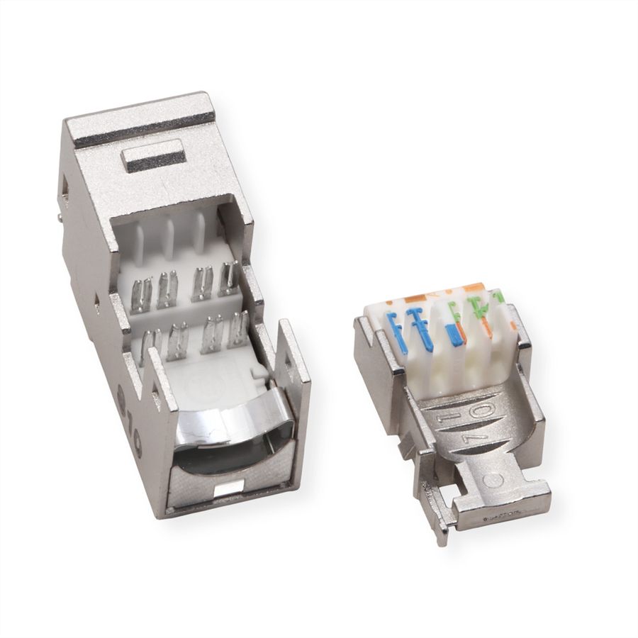 METZ CONNECT E-DAT Module Cat.6A (Class EA), Kabelmontage zonder gereedschap