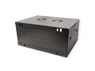 ROLINE 19" Wall Cabinet Basic Plus 4U, 600x450 BxT black