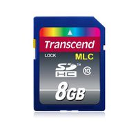 Transcend 8GB SDHC Class 10 8GB SDHC Class 10 memory card