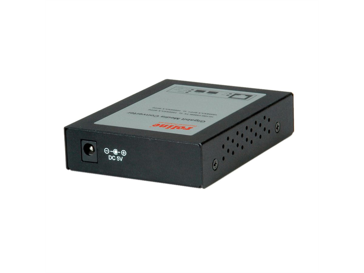 ROLINE Gigabit Converter,RJ-45 - Mini GBIC