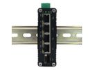 EXSYS EX-62020PoE 4-poorts industriële Ethernet-switch, PoE 1-poort 100/1000Fx SFP