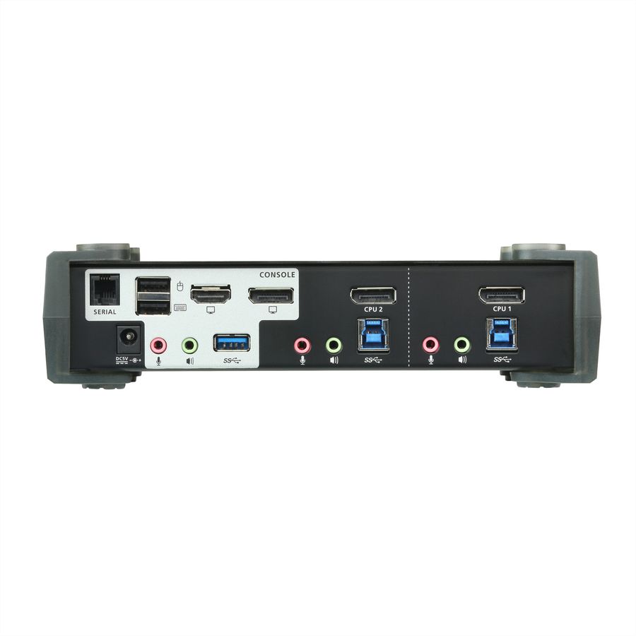 ATEN CS1922M 2-poorts USB 3.0 4K DisplayPort MST KVM switch