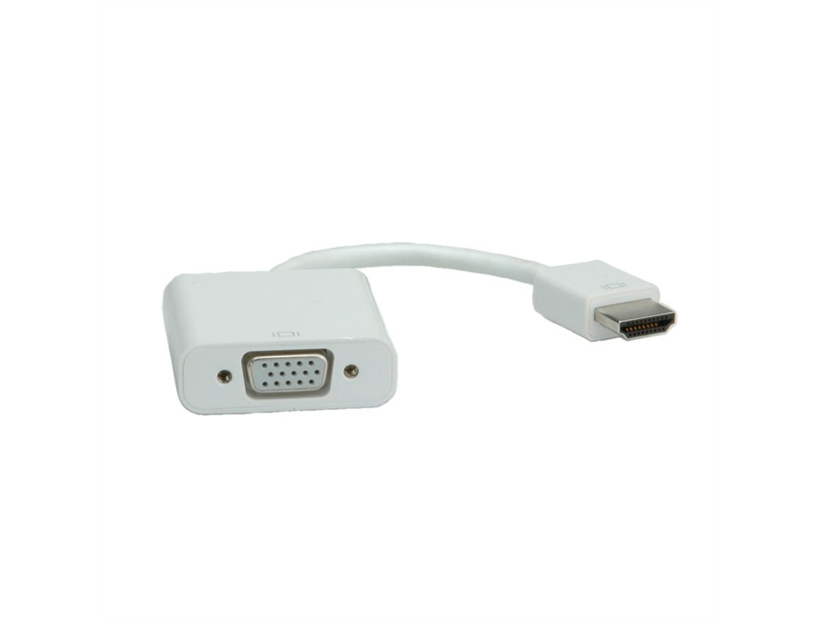 ROLINE HDMI-VGA Cableadapter, HDMI M - VGA F