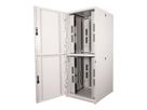ROLINE colocation-kast 45HE 800x1000 mm, 2 compartimenten, grijs