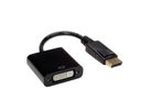 VALUE DisplayPort - DVI Adapter, DP Male - DVI Female