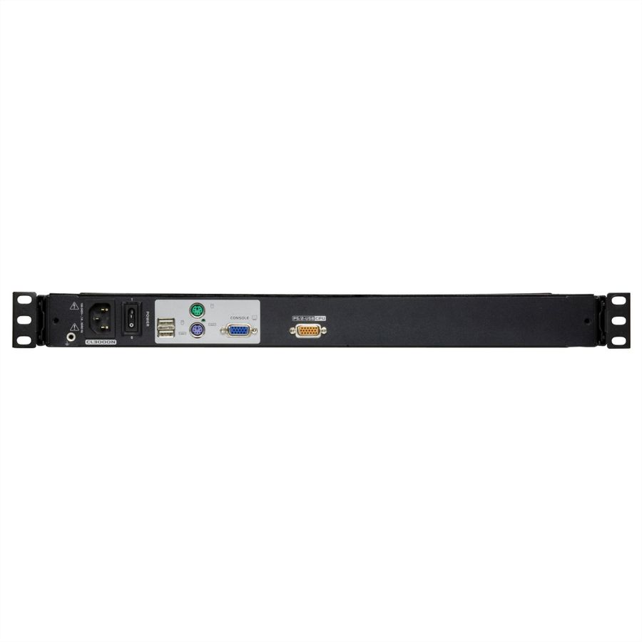 ATEN CL3000N KVM-console, 48 cm LCD, VGA, PS/2-USB, USB-poort, Toetsenbord indeling Frans