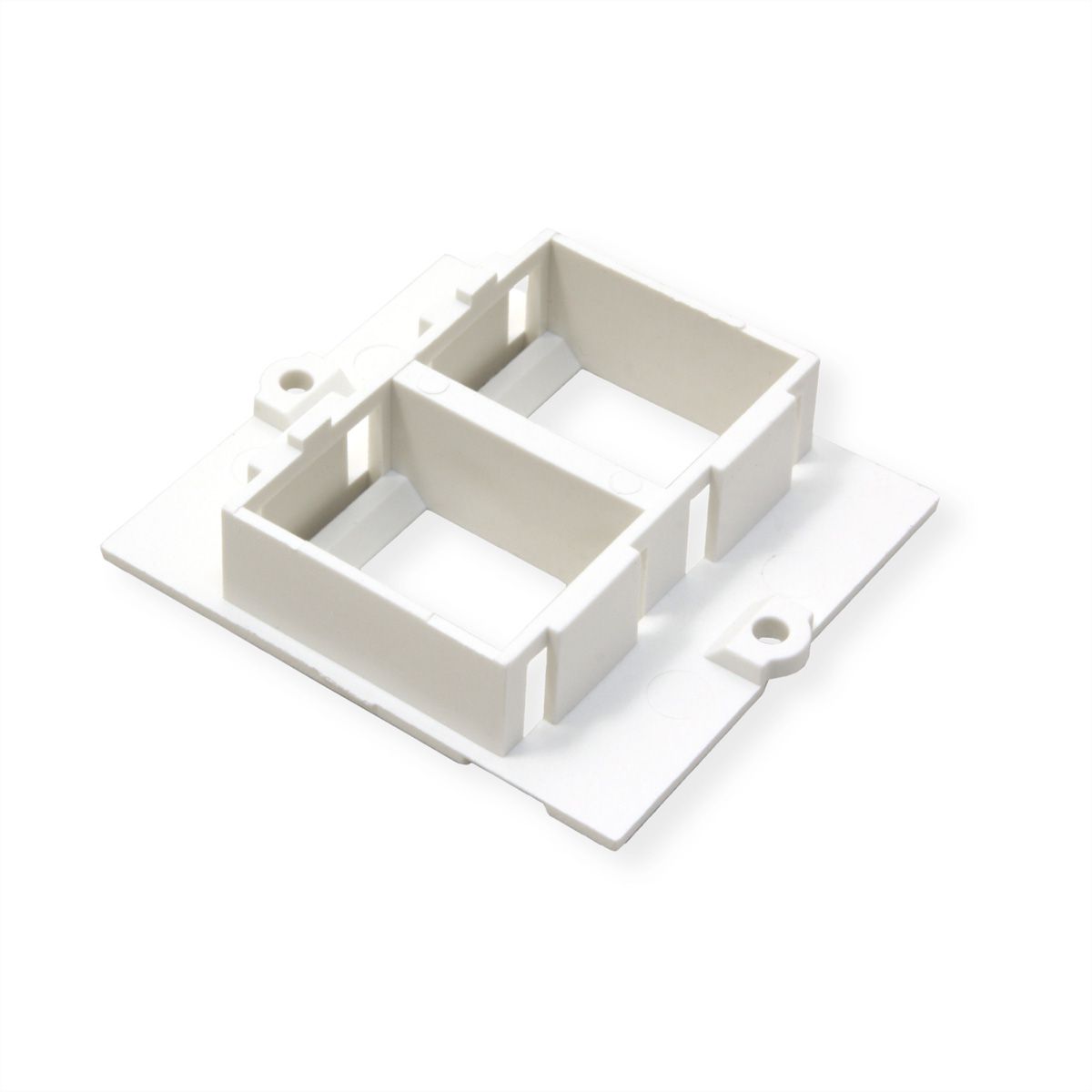 BACHMANN Custom Module Frame 2x Keystone, white
