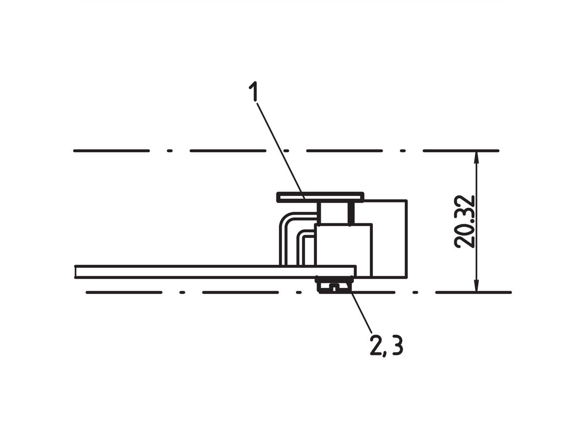 SCHROFF PCB Reinforcement, 9 U